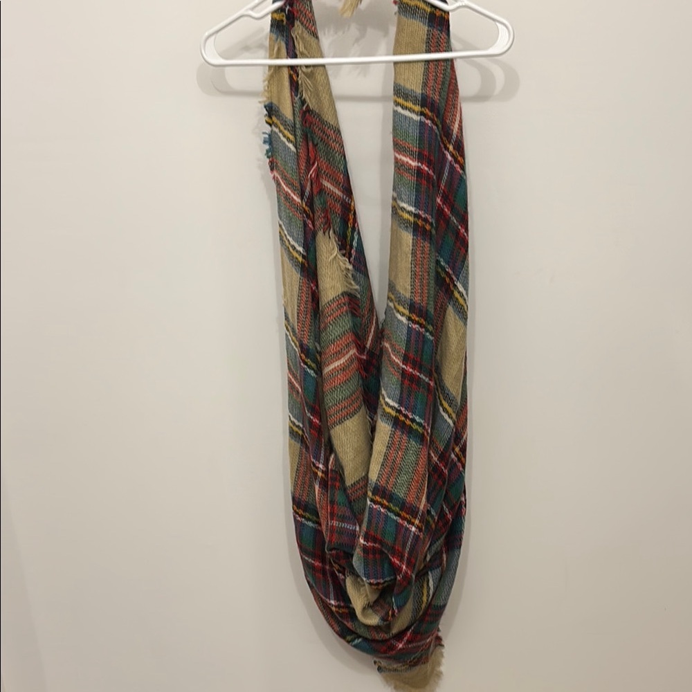 Plaid Multicolor Scarf